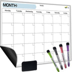 Monthly Magnetic Calendar for Refrigerator by QuickCanary