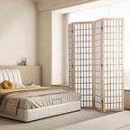 VEVOR Room Divider, 4 Panel Japanese Room Divider, Folding Privacy Screen Indoor - Image 9