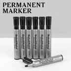 Dabo&Shobo 72 Pack Permanent Markers, Chisel Point, Quick Drying Ink, Works on - Image 3