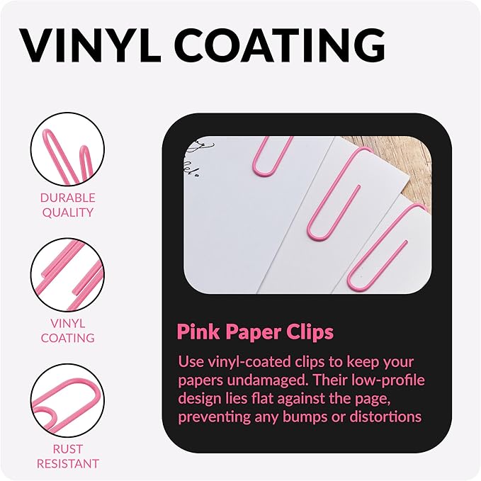 Jumbo Paper Clips, 2 Inch Large Paper Clip - Image 3