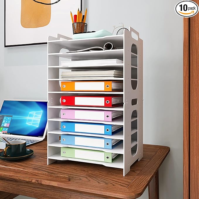 Natwind Office Paper Organizer for Desk Desktop Organizer File Holder Office by Natwind