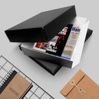 Lineco Archival 11 x 14 x 3 inches Museum Archival Storage Box, Drop Front - Image 7