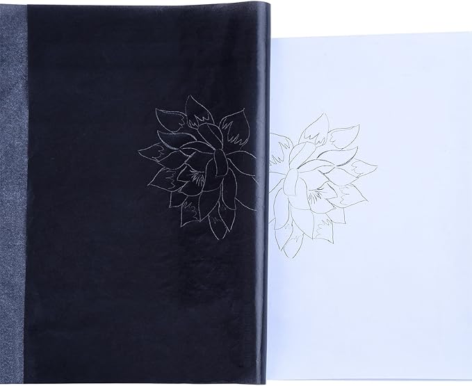 Outus 30 Pack Carbon Papers for Tracing, Graphite Carbon Copy Tracing Paper for - Image 2