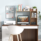 Tangkula Desktop Bookshelf, Countertop Storage Hutch - Image 8