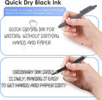Donyang 11pcs 0.5mm Gel Pens Cute Black Ink Fine Point Pens - Image 4