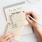 4 Pack Nurse Sticky Notes for Vital Signs – Daily Monitoring Notepad, Patient - Image 4