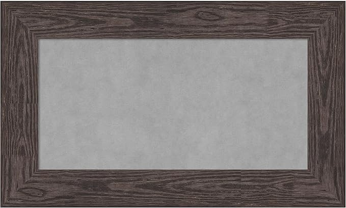 Amanti Art Black Framed Magnetic Board 18x30 Small Vision Board by AmantiArt