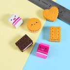 Cookie Erasers for Kids, 12 Pieces 3D Cute Food Puzzle Mini Biscuit Eraser - Image 5