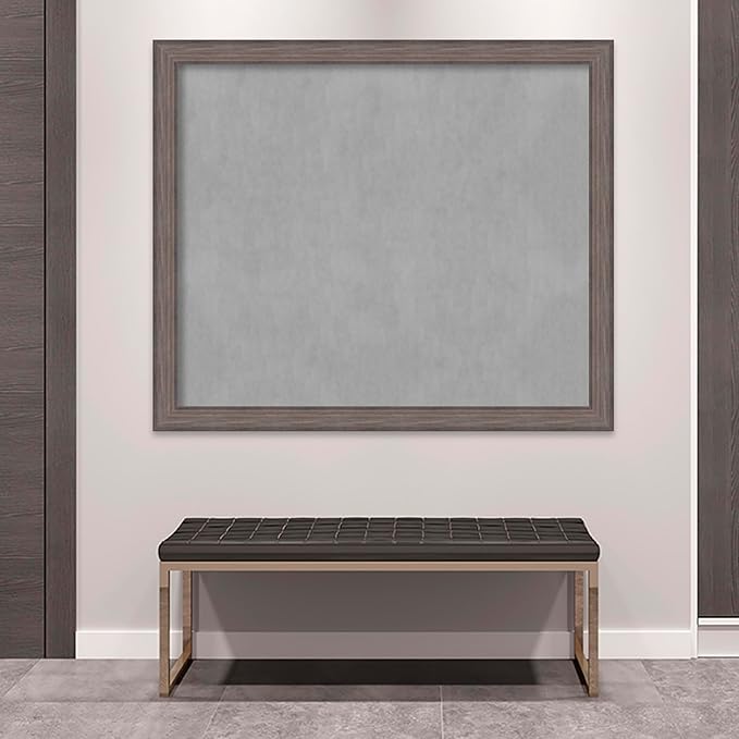 Amanti Art Grey Framed Magnetic Board 45x53 Oversize Vision Board - Image 5