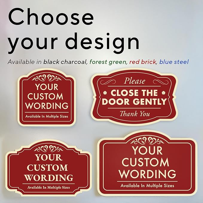 Custom Decorative Outdoor Metal Signs - Image 3