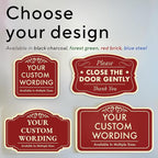 Custom Decorative Outdoor Metal Signs, Personalized Aluminum, Customized - Image 3