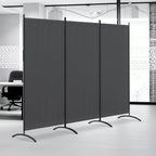 3 panel room divider 6 ft folding screen, main product view