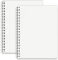 HULYTRAAT Large Dot Grid Spiral Notebook, 8.5" x 11", Premium 100gsm Ivory by HULYTRAAT