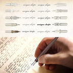hhhouu Calligraphy Set for Beginners Quill Pen and Ink Set Fancy Pens - Image 5