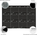 Magnetic Whiteboard Calendar Black Glass Board Yearly Calendar - Image 2