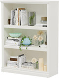 Bevfint 43 in Tall Bookcase, 3-Tier Bookshelf Open Storage, 33 inch Wide Floor by Bevfint