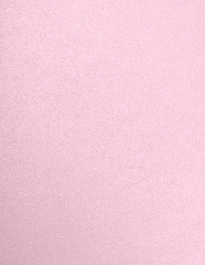 LUXPaper 8.5" x 11" Paper | Letter Size | Rose Quartz Metallic | 80lb. Text | by LUXPaper