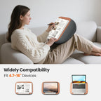 Tounee Book Holder Stand - Ultra Soft Lap Beanbag Pillow for Books, Tablets, iPads & Kindle - Hands-Free Reading & Viewing in Bed/Couch - Reduces Neck Strain - Perfect for Book & E-Readers Lovers