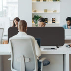 DECOLAB Desk Divider, Portable Desktop Privacy Panels Partition by DECOLAB