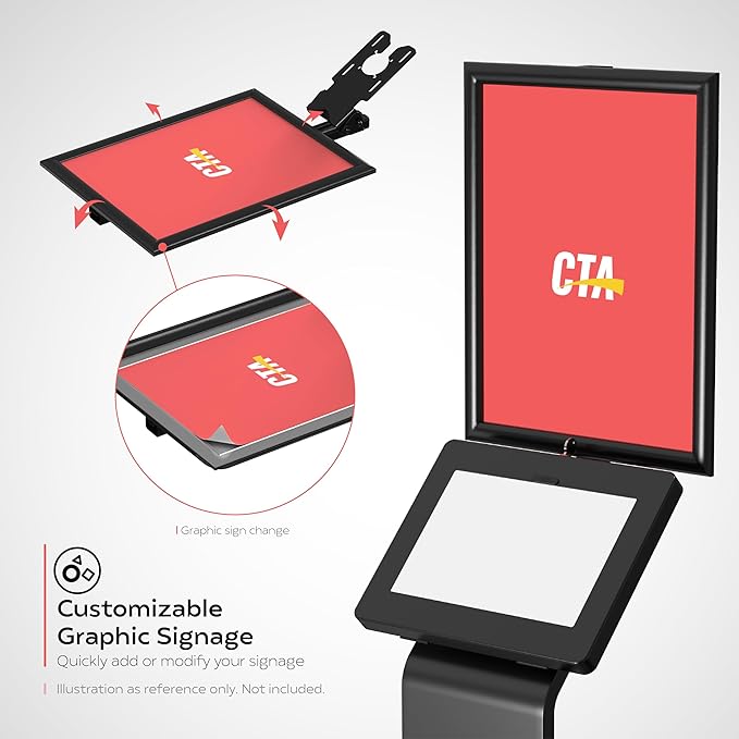 Premium Graphic Sign Floor Stand – CTA Premium Graphic Sign Floor Stand - Image 5