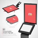 Premium Graphic Sign Floor Stand – CTA Premium Graphic Sign Floor Stand - Image 5