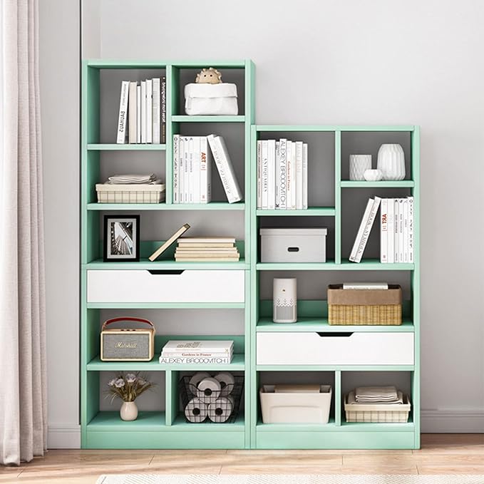 IOTXY Wooden Open Shelf Bookcase - Image 5