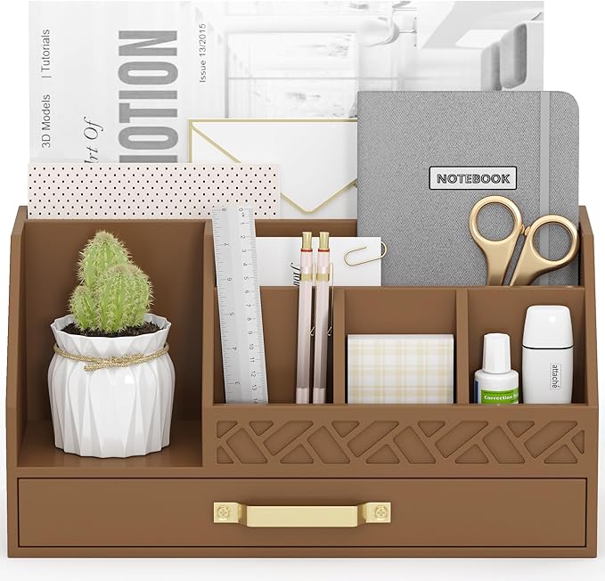 Wisuce Essentials Bamboo Desk Organizer by Unknown
