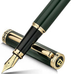 BEILUNER Racing Green Fountain Pen, Stunning Luxury Pens by BEILUNER