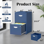 SteeLoong 2 Drawer File Cabinet - Image 3