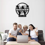 Metal Name Signs Personalized, Custom Name Signs, Custom Family Name Sign - Image 3