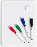 U Brands Contempo Magnetic Small Whiteboard, 8.5” x 11”, Mini White Board by UBrands