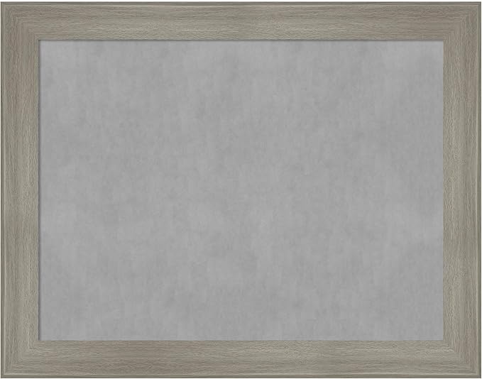 Amanti Art Grey Framed Magnetic Board 22x28 Medium Vision Board by AmantiArt