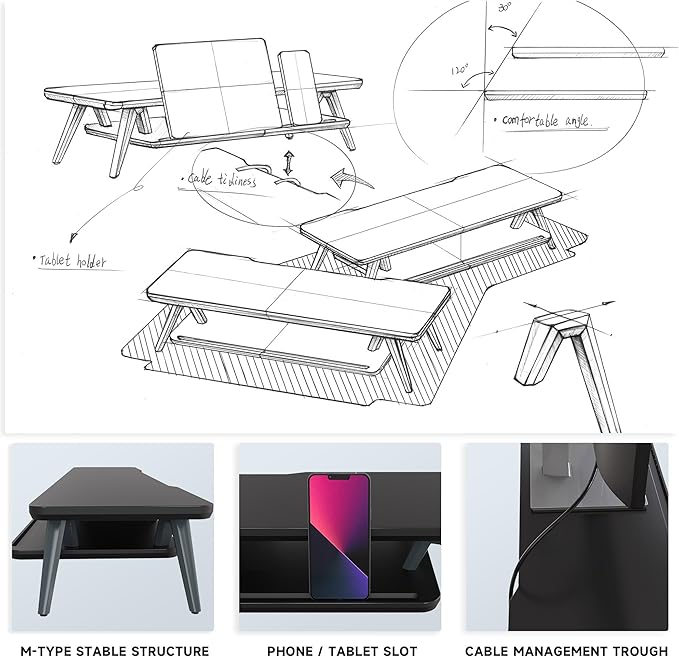Fenge Monitor Stand, Monitor Stands Riser - Image 5