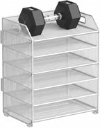 6 Tier Desk Organizer, Heavy-Duty Thick Metal Letter Tray Organizer, Large by Unknown