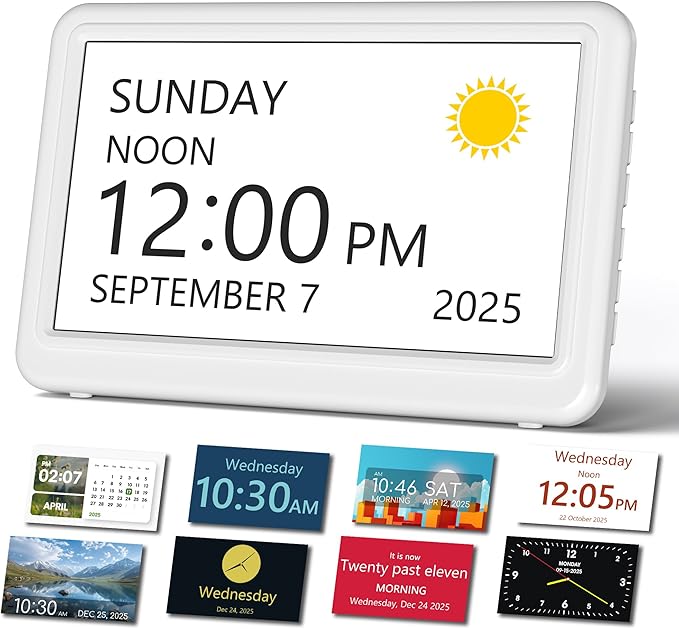 Mesqool Digital Clock for Seniors by Mesqool
