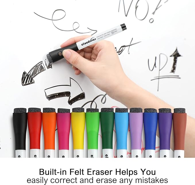 cloudriver Magnetic Dry Erase Markers, 24 Pack Whiteboard Markers - Image 5
