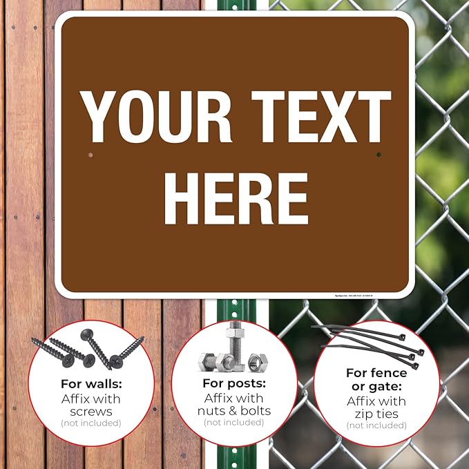 Custom Sign, Personalized Metal Signs, Customize - Image 4