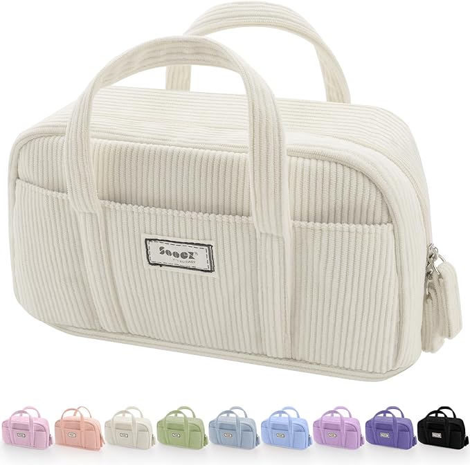 Sooez Large Pencil Case Pouch, Extra Big Pencil Bag by Sooez