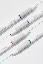 Sharpie S-Gel Pens, Fashion Barrel Gel Pens, Pearl White Body, Medium Point - Image 2