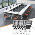 Conference Table, 55.1''Folding Conference Room Table by Unknown
