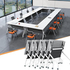 Conference Table, 55.1''Folding Conference Room Table by Unknown