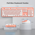 MOFII Wireless Keyboard and Mouse Combo, Computer Full Size 2.4G Plug and Play - Image 7