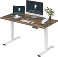 FLEXISPOT E6 3-Stage Dual Motor Electric Standing Desk 55 x 28 Sit Stand Up Desk by FlexiSpot
