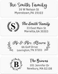 EDSG Personalized Return Address Labels, Custom Address Stickers on Sheets by EDSG