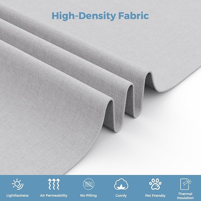 MORDEER 70.8" W x 63" H Freestanding Partition Room Dividers, Acoustic Panels - Image 3
