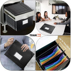 TRANBO 7-Pockets Hanging File Folder - Image 3