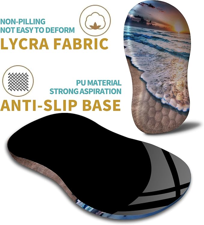 Hokafenle Ergonomic Mouse Pad Wrist Support - Image 6