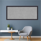 Amanti Art Black Framed Magnetic Board 23x51 Oversize Vision Board - Image 5