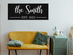Custom Metal Name Sign, Personalized Last Name Metal Sign, Family Name Sign - Image 7
