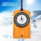 PATIKIL Orienteering Compass, Navigation Backpacking Compasses - Image 3